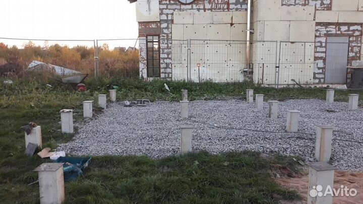 Фундамент жб сваи