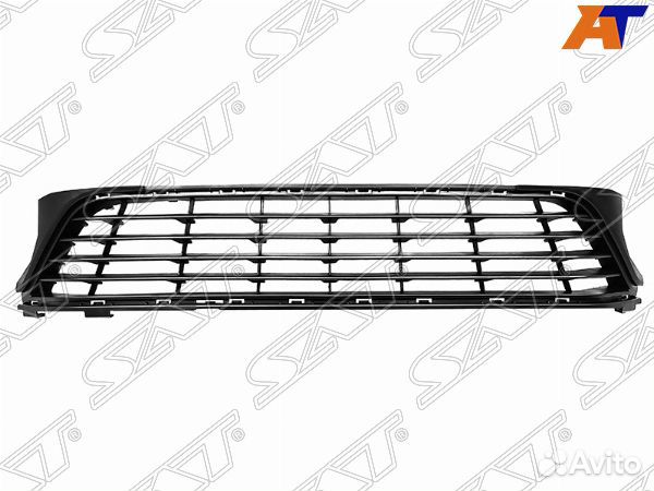 Решетка в бампер renault logan