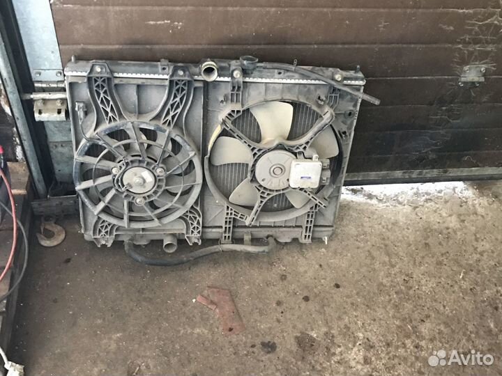 Радиатор охлаждения митсубиси паджеро И.О