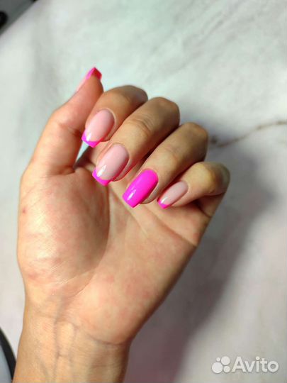 Маникюр, покрытие гель лаком