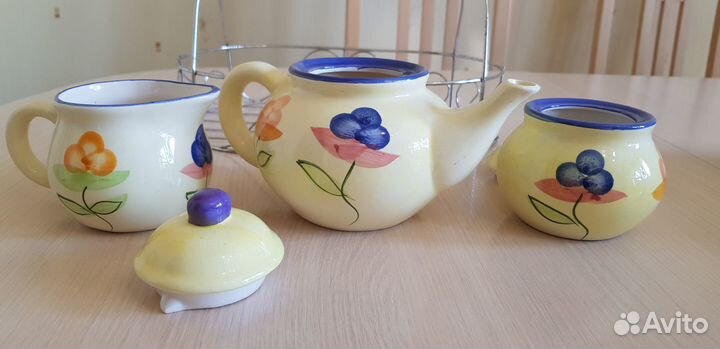 Чайники заварочные молочник сахарницы крышки СССР