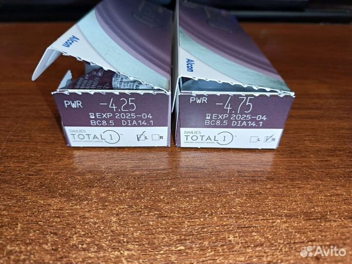 Контактные линзы Dailies Total