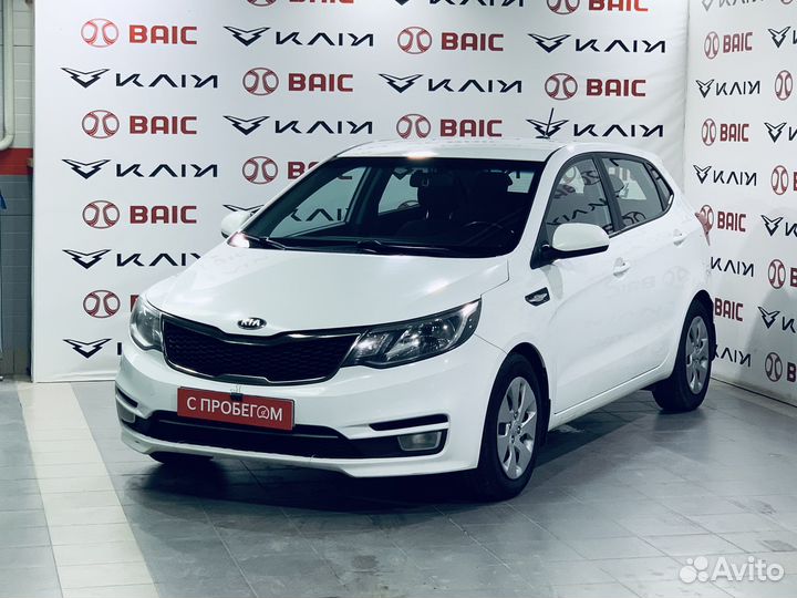 Kia Rio 1.6 МТ, 2017, 126 000 км