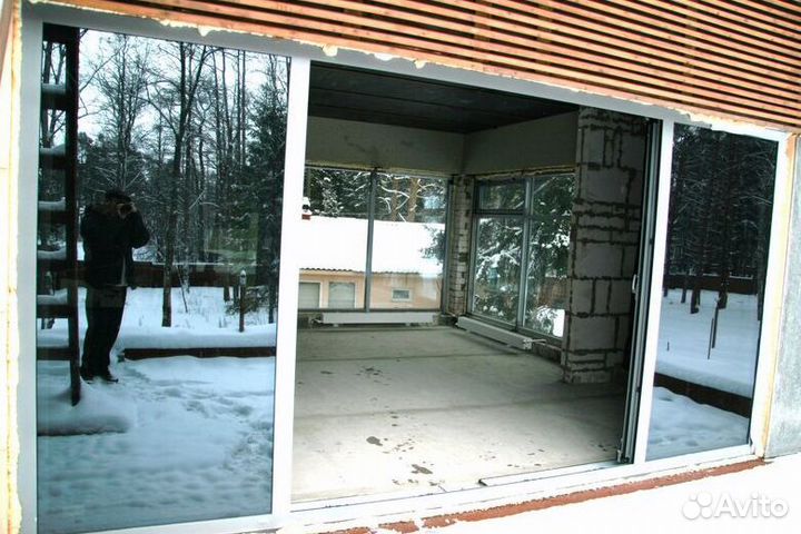 Алюминиевые окна теплые