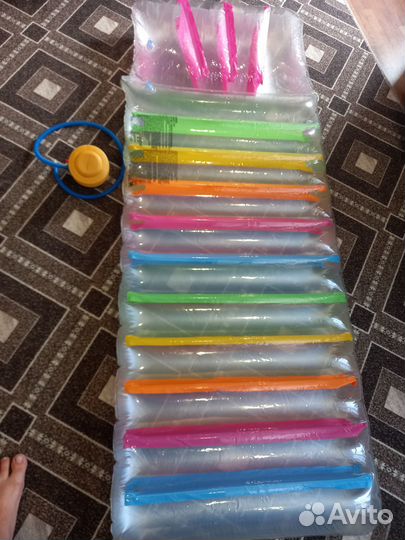 Надувной матрас с насосом