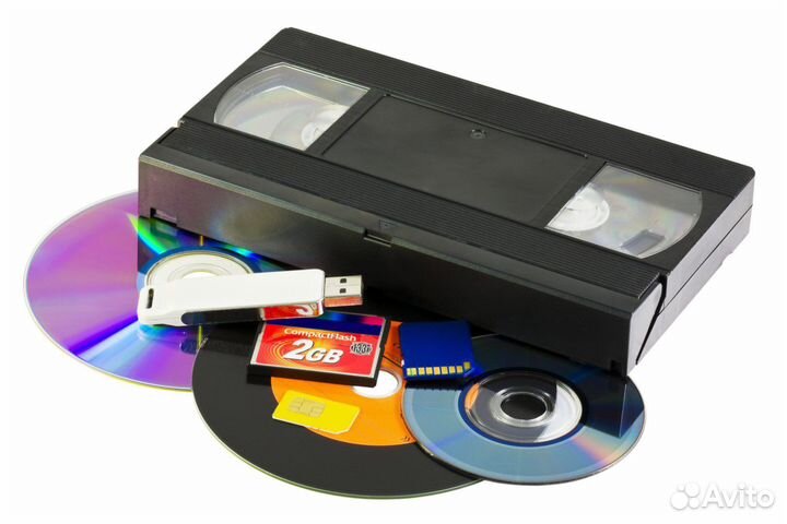 Оцифровка видеокассет VHS и VHS mini