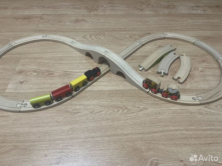 Железная дорога деревянная IKEA