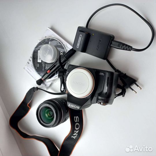 Зеркальный фотоаппарат Sony dslr-A390