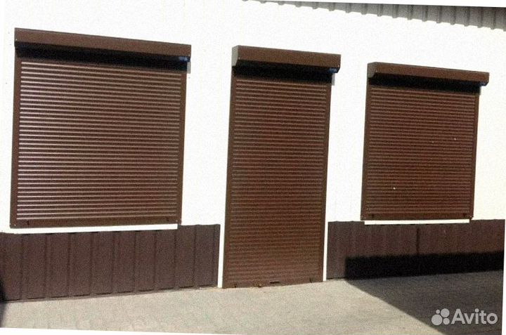 Рольставни дверь