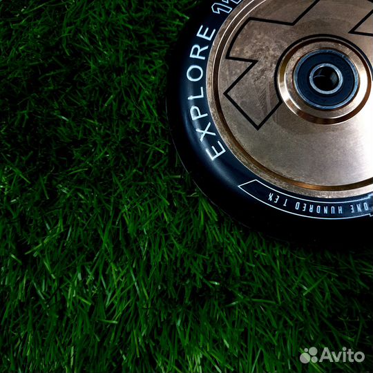 Колесо для трюкового самоката 110 мм (AL) бронза