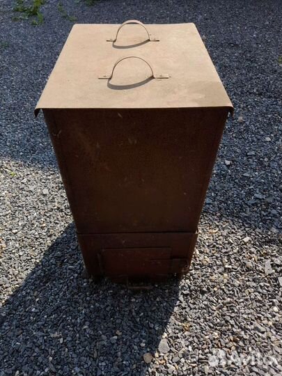 Коптильня горячего копчения бу