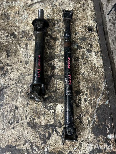 Карданный вал nissan caravan homy