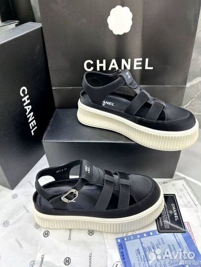 Босоножки женские chanel