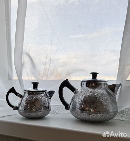 Чайник кофейник металл