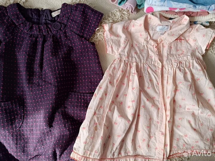 Пакет фирменных вещей для девочки 80 86