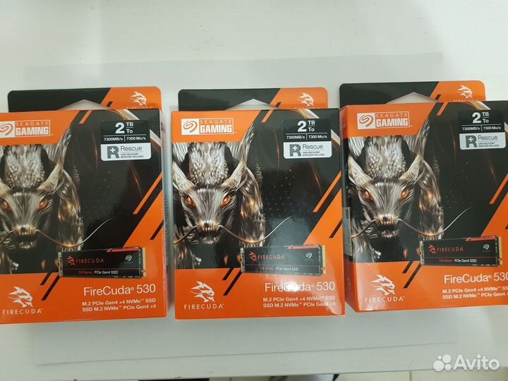 Seagate FireCuda 530 SSD M.2 NVMe PCIe Gen4