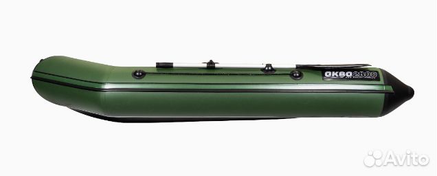 Лодка Аква 2800 слань-книжка, киль под мотор