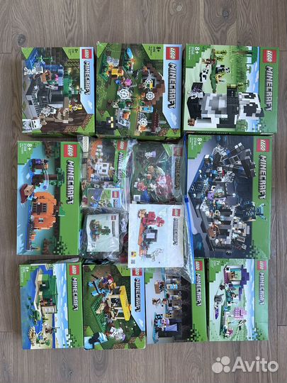 Lego minecraft оригинал б/у (цены внутри)