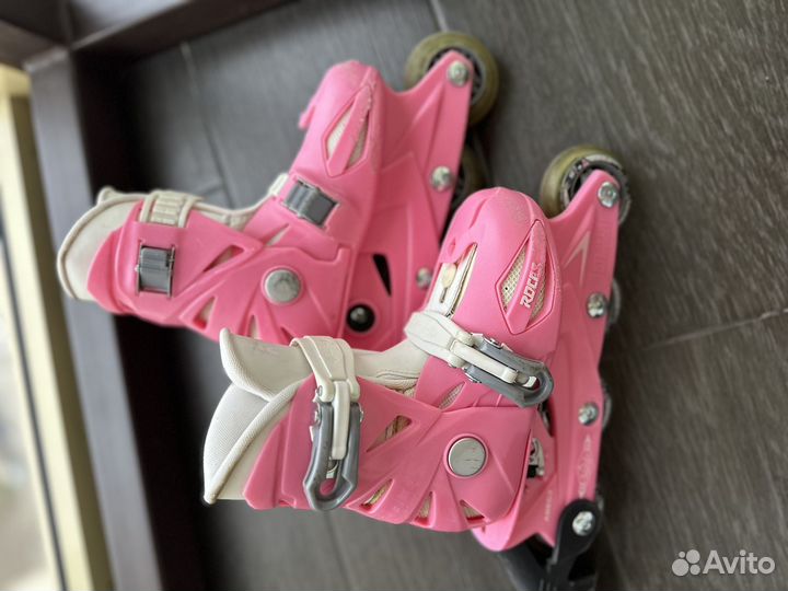 Роликовые коньки детские раздвижные