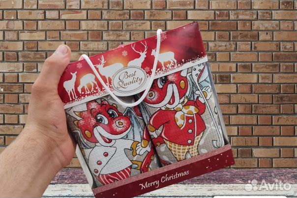 Подарочный набор полотенец