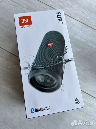 JBL Flip 5 blue синяя оригинал новая