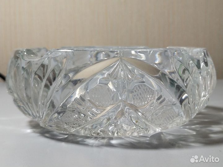 Хрустальная пепельница