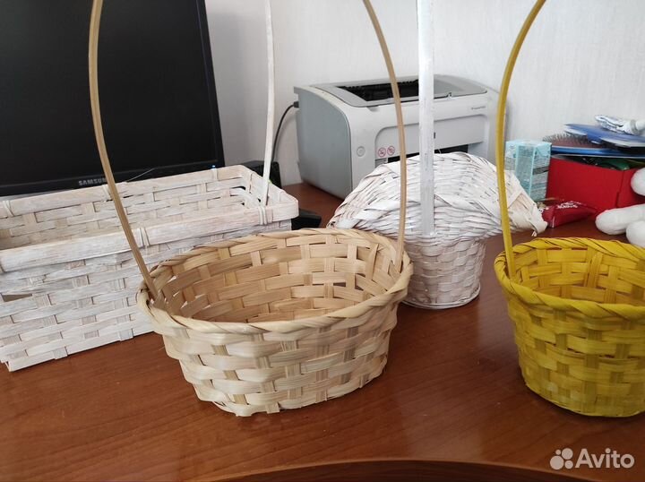 Корзина плетеная