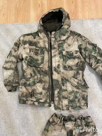 Костюм Горка на флисе мох