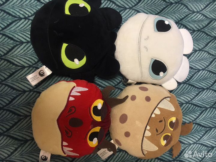 Мягкие игрушки, б/у, цена за 4 шт