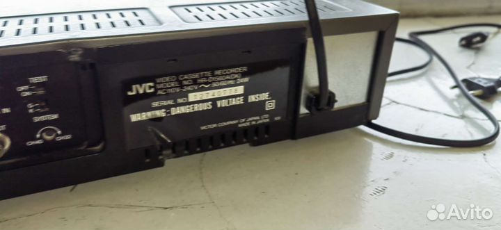 Видеомагнитофон jvc hr-d1560a (dk)