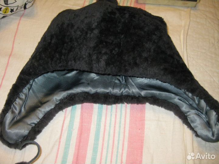 Детская зимняя шапка из овчины новая СССР