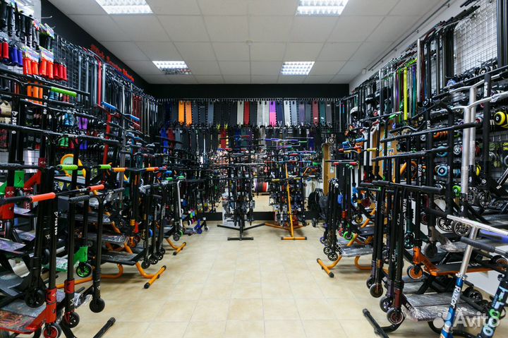 Самокат в стрит и в парк