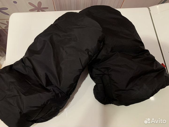 Муфта-варежки, краги на коляску