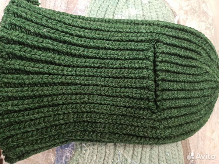 Балаклава вязанная одинарная