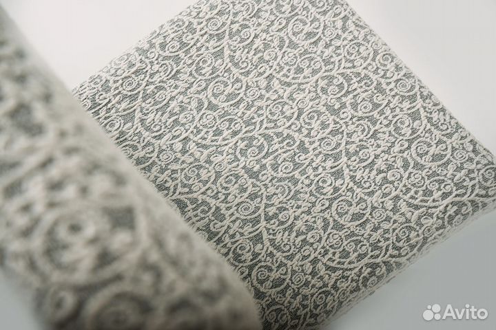 Набор чехлов на стулья со спинкой 6 шт, Кремовый