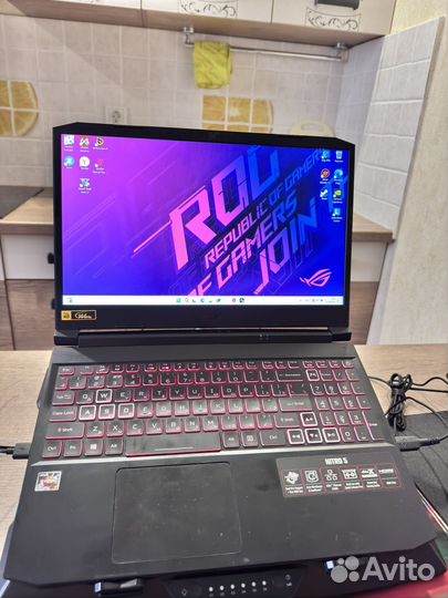 Acer nitro 5 игровой RTX3070.8г