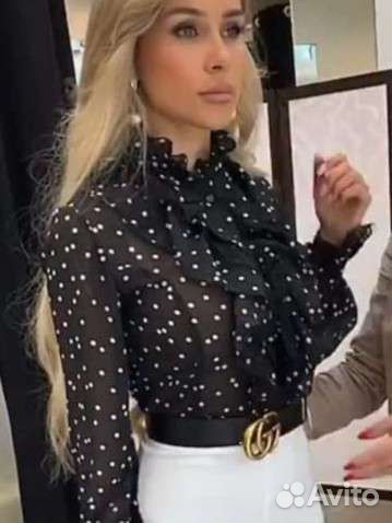 Блуза шифоновая