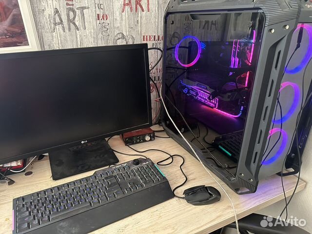 Пк в сборе Ryzen 7 5800x крайняя цена купить в Москве | Электроника | Авито