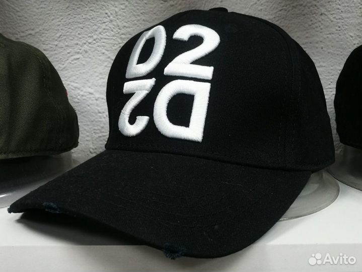 Кепка бейсболка классическая Dsquared2 из хлопка