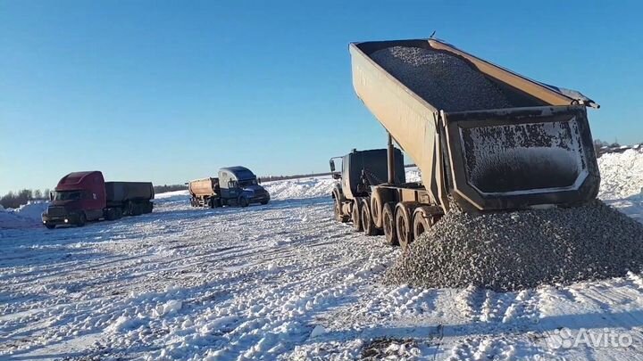 Щебень / Песок / Грунт / Цемент / Бетон