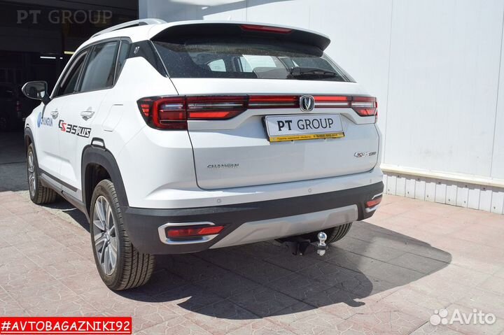 Фаркоп (тсу) под квадрат для Changan CS 35 plus