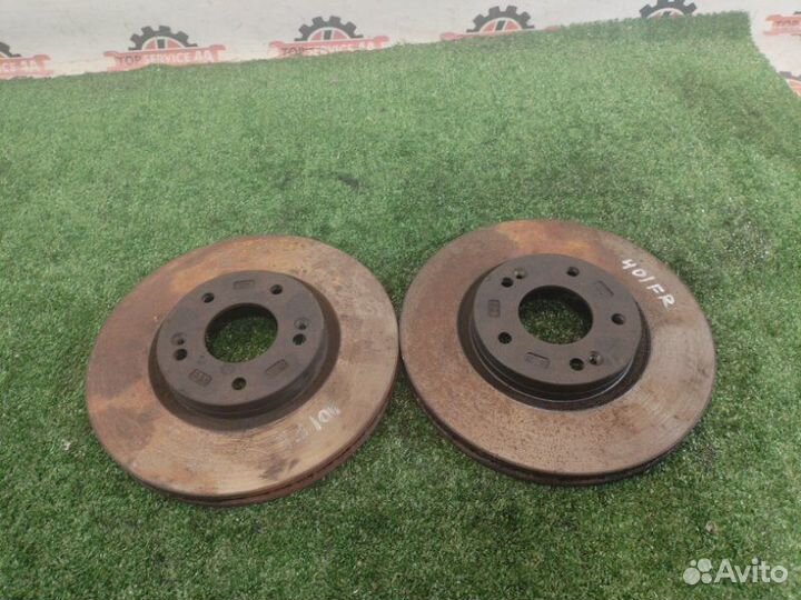 Диски тормозные передние Hyundai Santa Fe CM D4EA