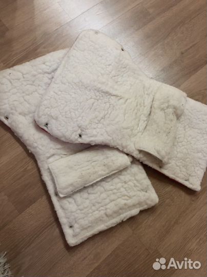 Зимний конверт в коляску