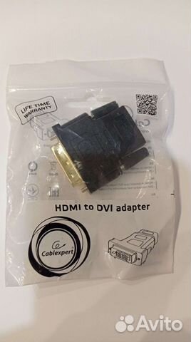 DVI to hdmi переходник