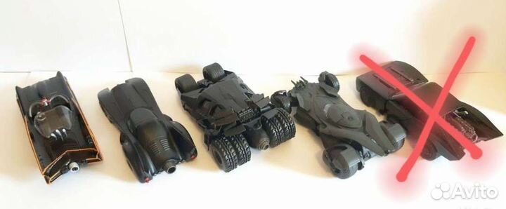 Модели Бэтмобиля 1:32 Jada