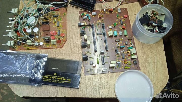 Радиотехника Дека Разбор М-201С и Яуза 221С-2