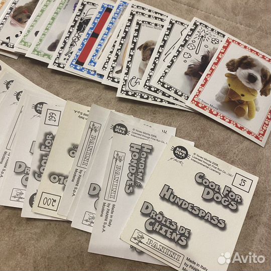 Наклейки Panini милые песики
