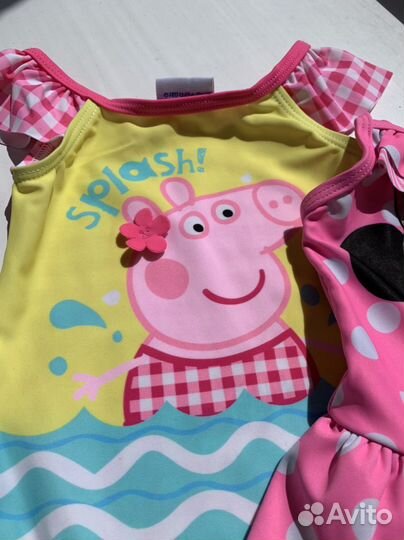 Купальники для девочки 74-80 размер