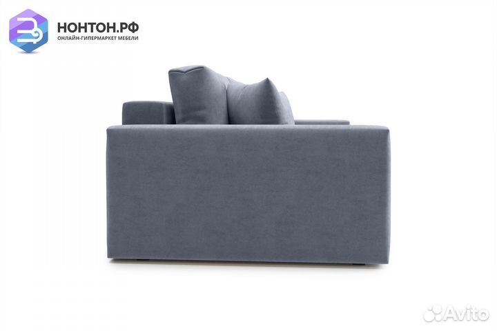 Диван тик-так Монарх темно-серый