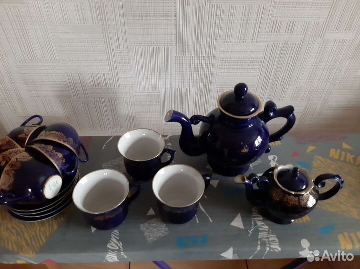 Кобальтовая посуда СССР